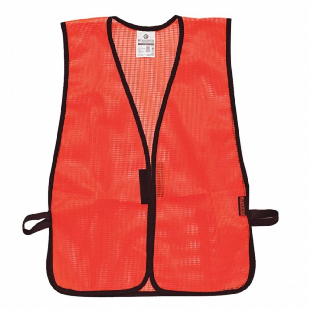 ML Kishigo P Series Plain Mesh Vest Pack 5 Pcs
